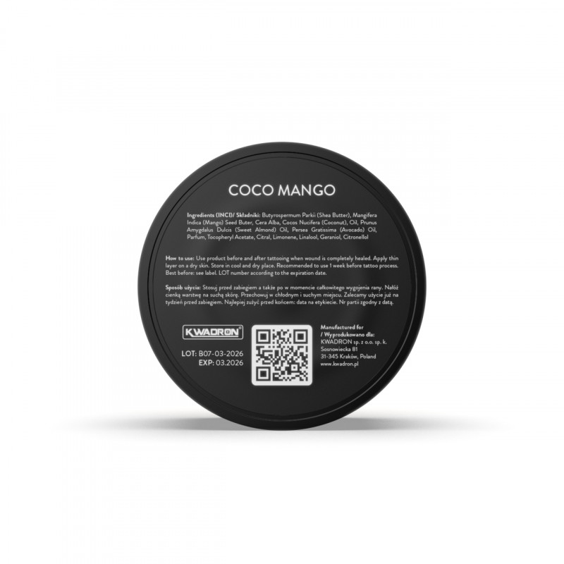 Inktrox Tattoo Process Butter 50 ml Mango y Coco