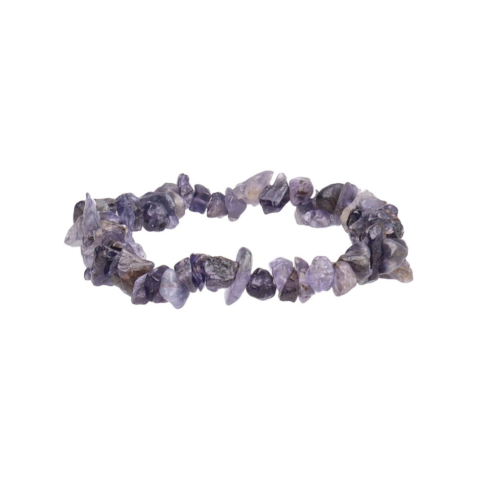 Pulsera Chips Pequeña de Obsidiana Caoba