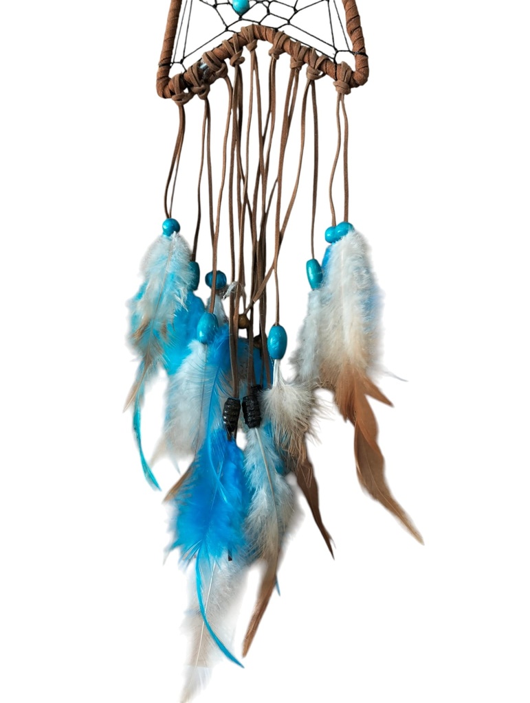 Atrapasueños de Sodalita con péndulo ±13x45cm