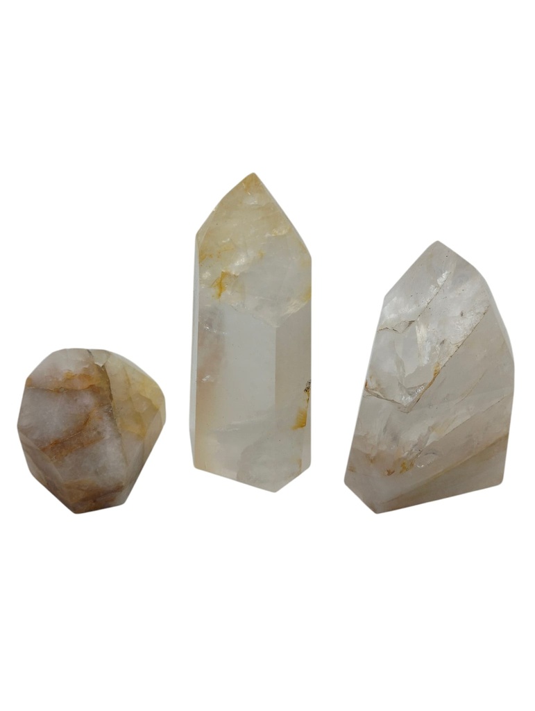 Puntas de Cuarzo Hematoide Pulidos (Pieza)