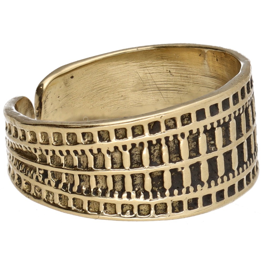 Anillo de Bronce con Labrado