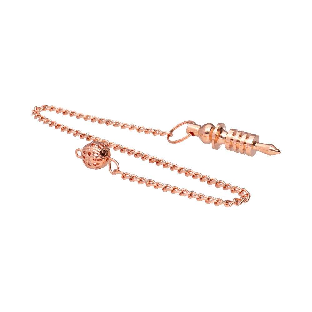 Péndulo Facetado de Cuarzo Azul