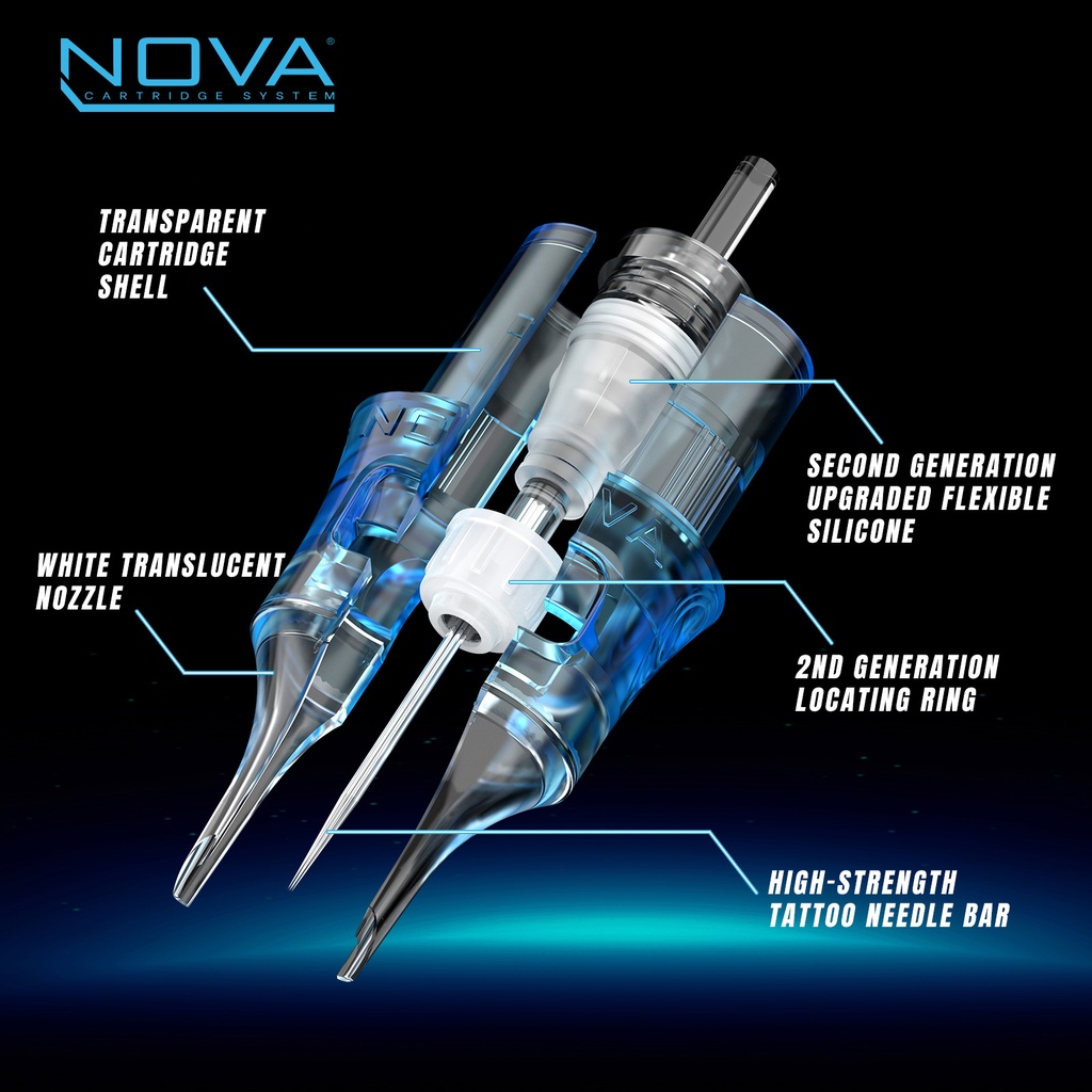 Cartuchos NOVA 3 Round Liner 0.30 (20 Unidades)