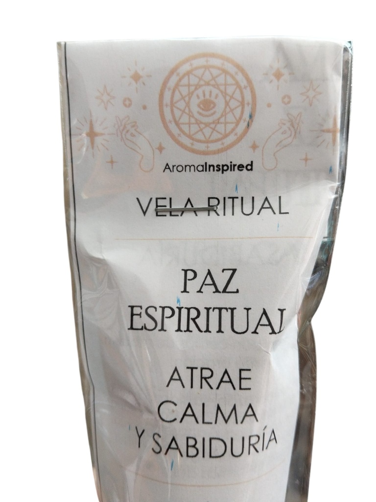 Vela Ritual Ceremonial - PURIFICACIÓN