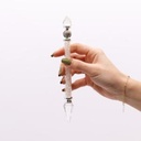 Varita Magica Shiva Lingam - Cuarzo Roca - Sabiduría