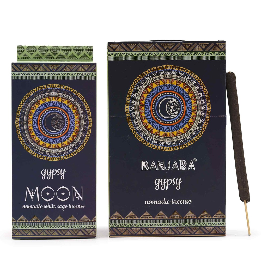 Inciensos Gypsy Nomadic - LUNA - Salvia Blanca