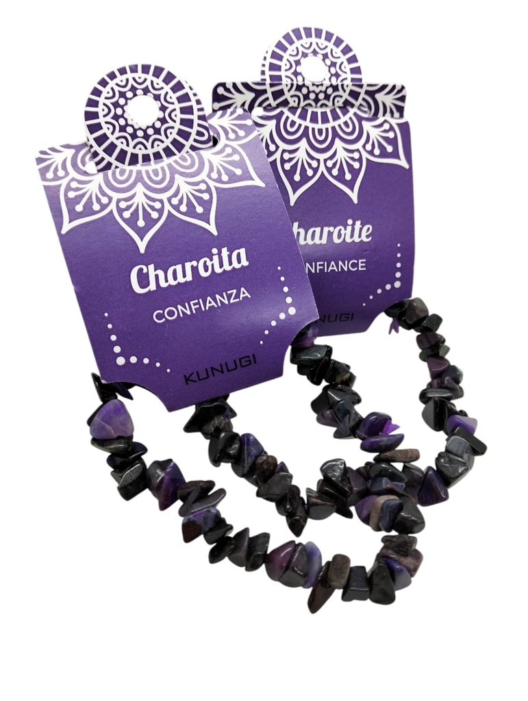 Pulsera chip de Charoita