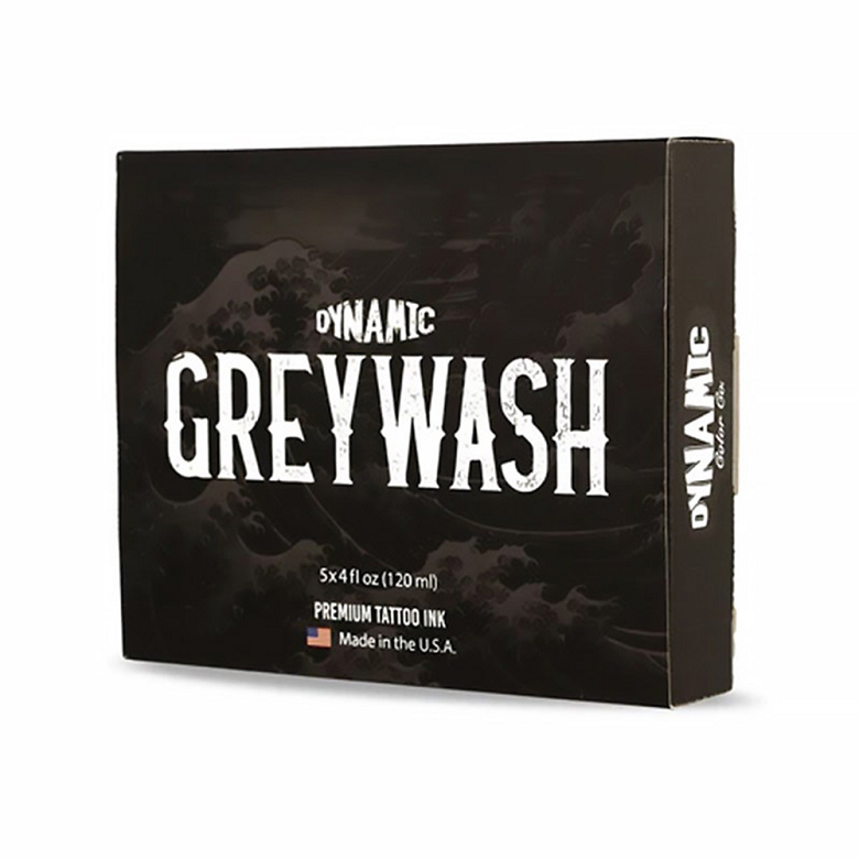 Set Dynamic Gray Wash 4oz + Mixing