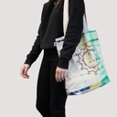 Bolsa de Algodón Tye-Dye - Loto con Buda