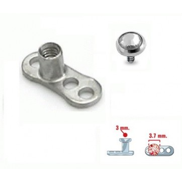 Microdermal Completo (Base y Joya)