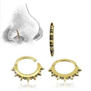 Aro Manejable para la Nariz con Decoración