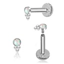 Labret con Ópalo y Bolitas