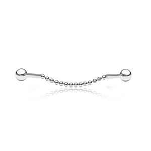 Barbell Industrial de Acero con Cadena