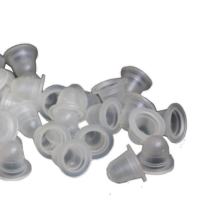 Cups de Silicona Forma de U para Micro Pigmentación (100 Unidades)