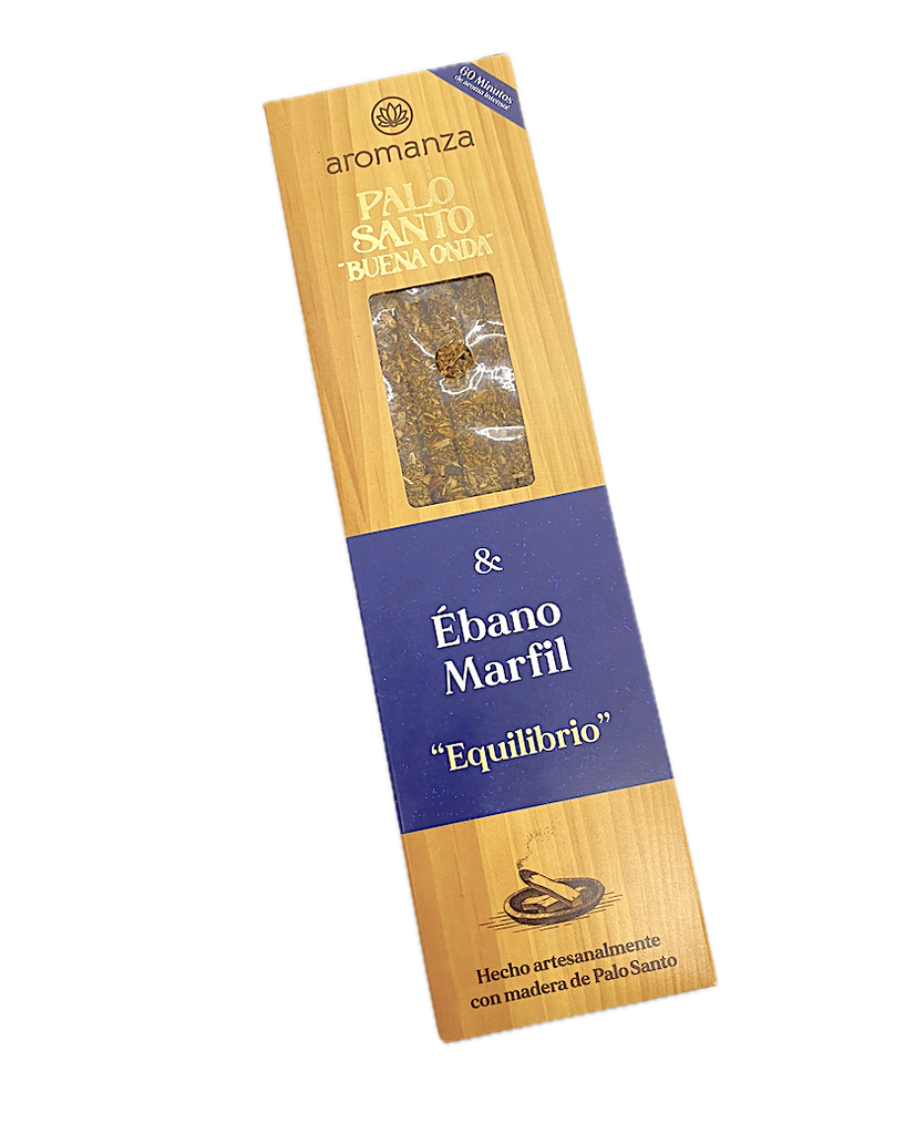 Incienso Palo Santo y Ébano Marfil - Aromanza