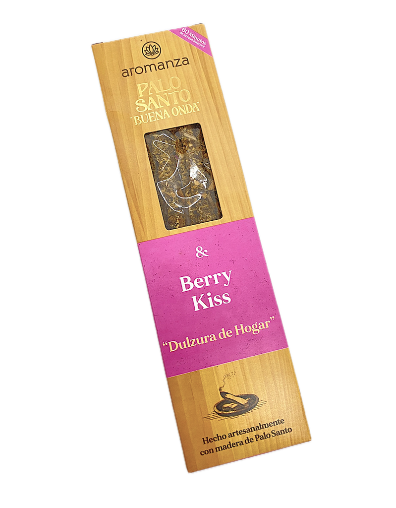 Incienso Palo Santo y Berry Kiss - Aromanza