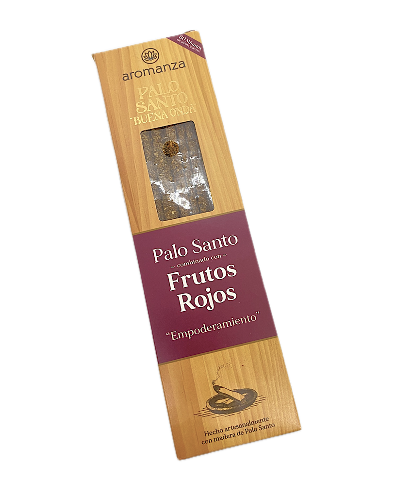 Incienso Palo Santo Frutos Rojos - Aromanza