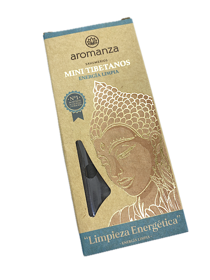 Incienso Mini Tibetanos Energía Limpia - Aromanza