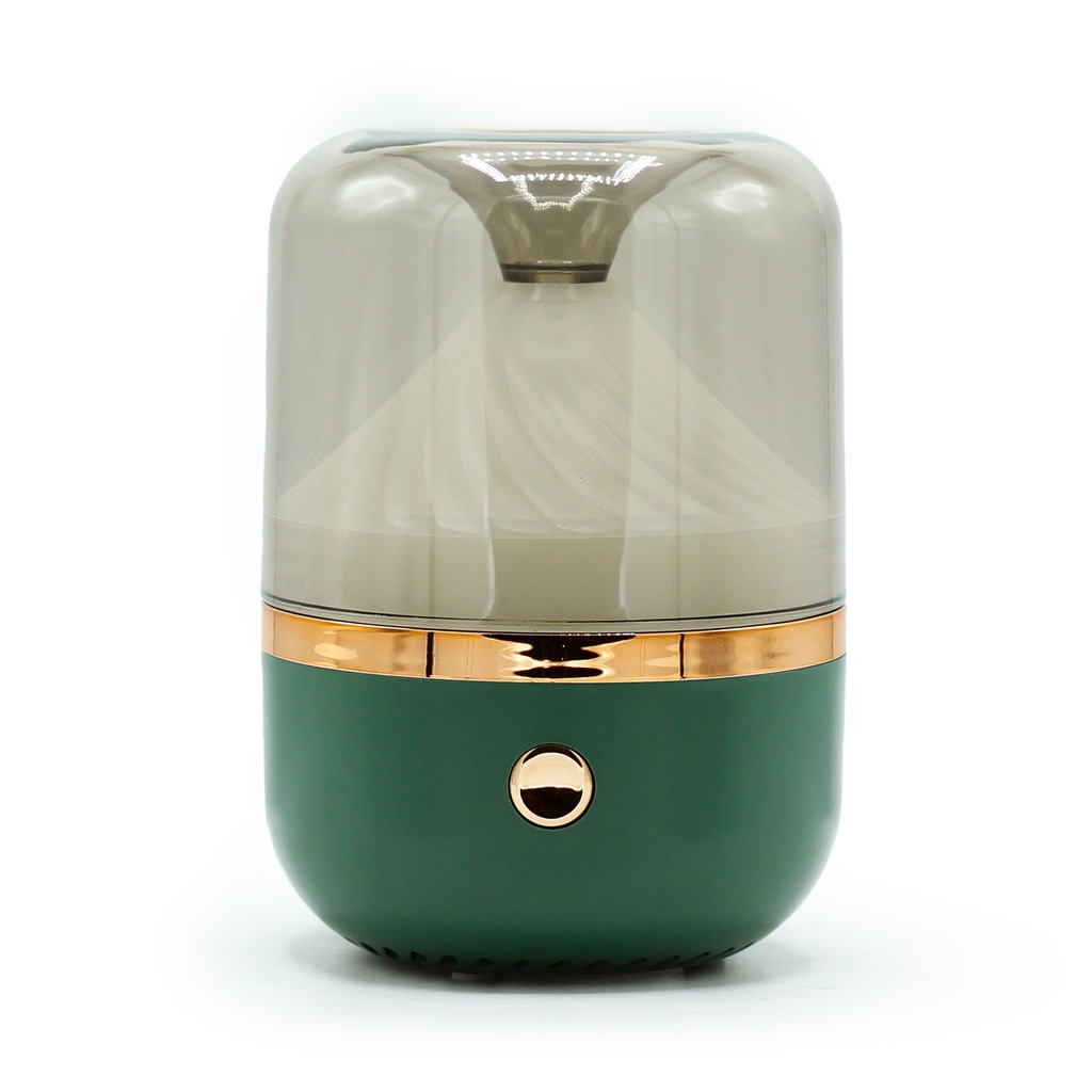 Difusor Aroma / Humidificador Verde y Bronce