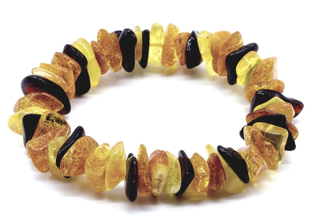 Pulsera Chips de Ámbar Barroco para Niño