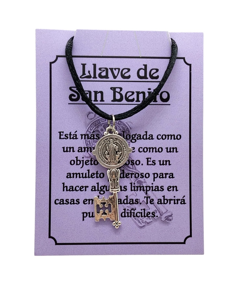 Collar con Llave de San Benito