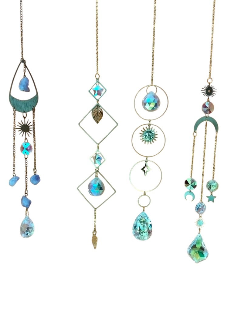 Móvil Colgante con Decoración en dorado