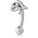 Micro Banana de Acero con Ojo de Horus