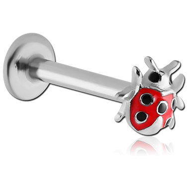 Labret con Mariquita