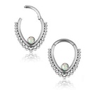 Clicker Ovalado con Bolitas y Ópalo