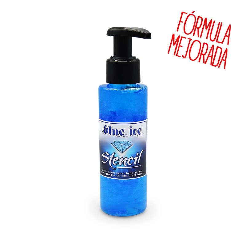 Blue Ice Stencil Airless