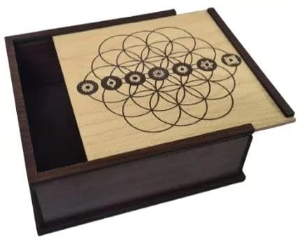 Caja para Cartas del Tarot Semilla de la Vida