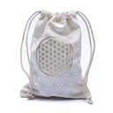 Bolsa de algodón con Flor de la Vida
