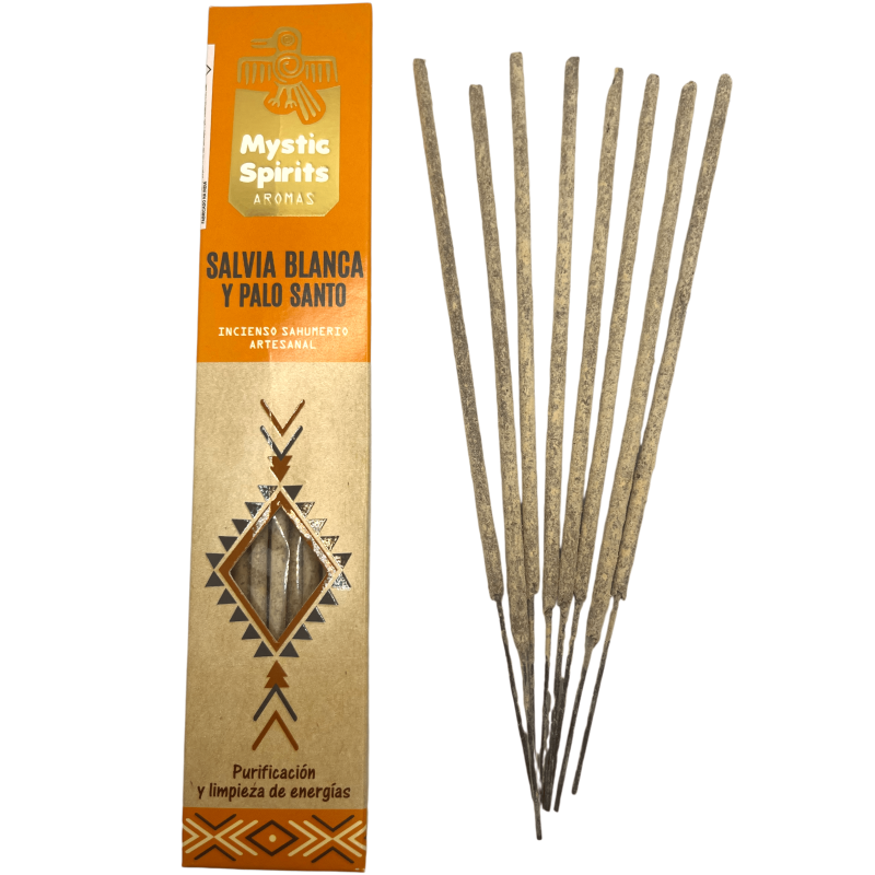 Incienso Mystic Spirit de Salvia Blanca y Palo Santo