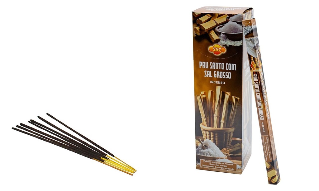 Incienso SAC Palo Santo y Sal Gorda 8 gr