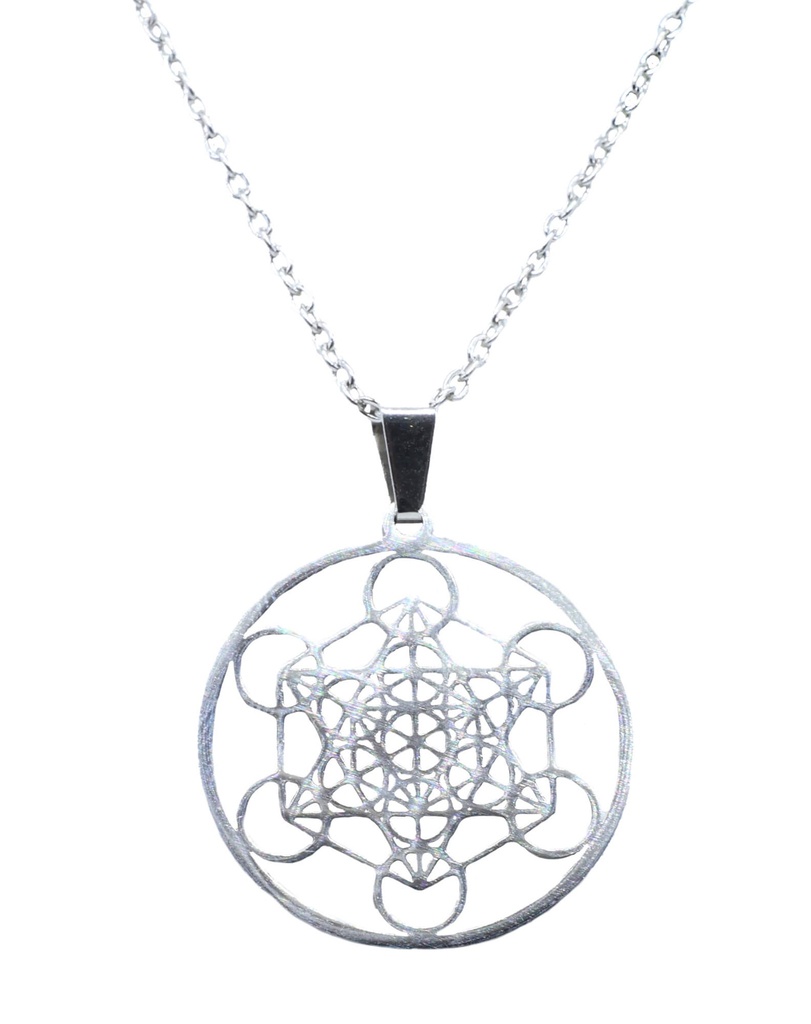 Colgante con Cubo de Metatrón