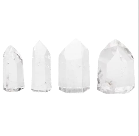 Punta Pulida de Cuarzo Calidad Extra 2-5cm
