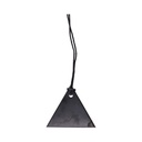 Colgante de Shungit Triángulo Masculino