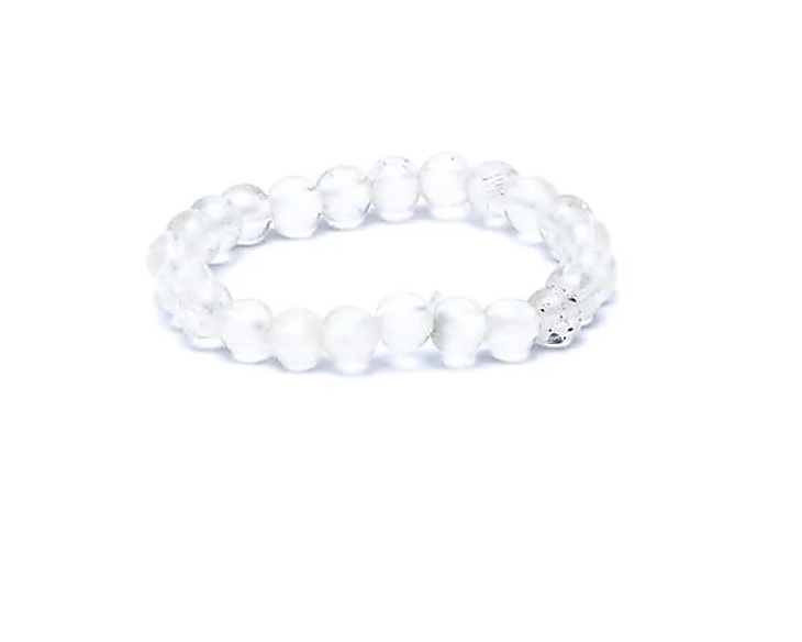 Anillo Elástico de Cuarzo Cristal