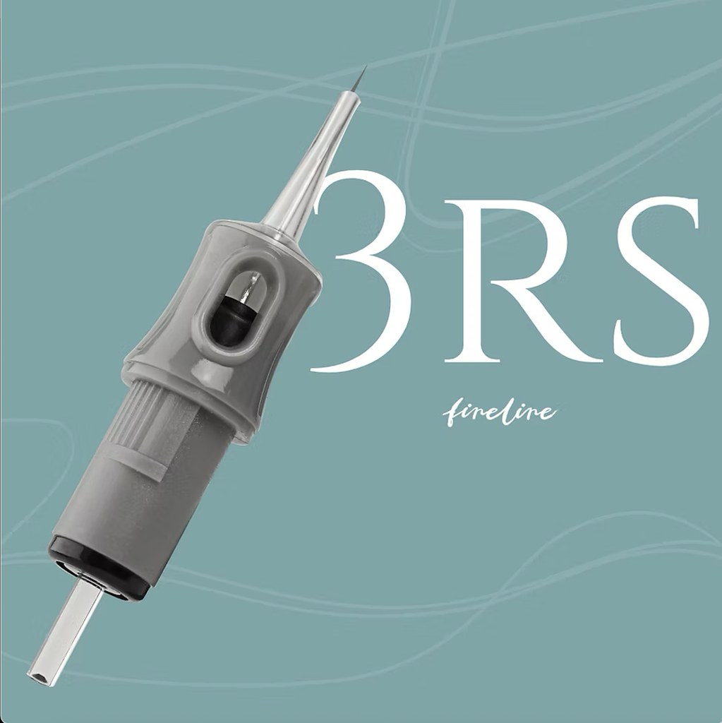 Cartuchos de Aguja FineLine 3 Round Shader (10 Unidades)