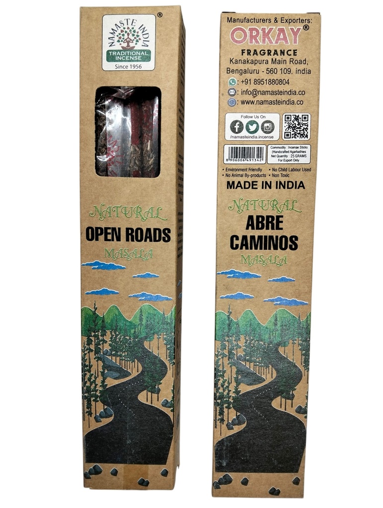 Incienso Namaste India Natural ABRECAMINOS