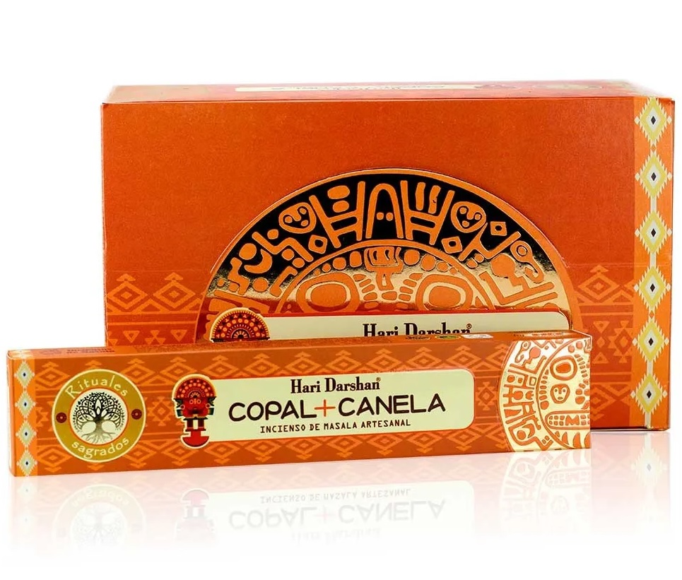 Incienso Masala Artesanal Copal Blanco + Canela