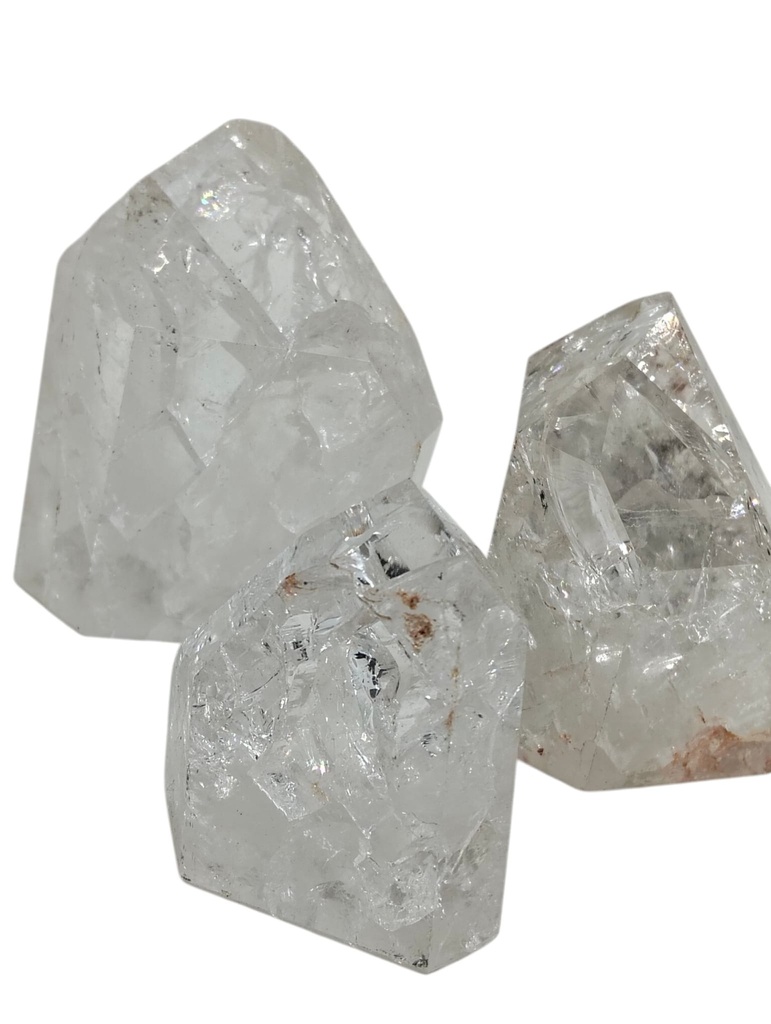 Punta Pulida de Cuarzo Quebrado (Pieza)