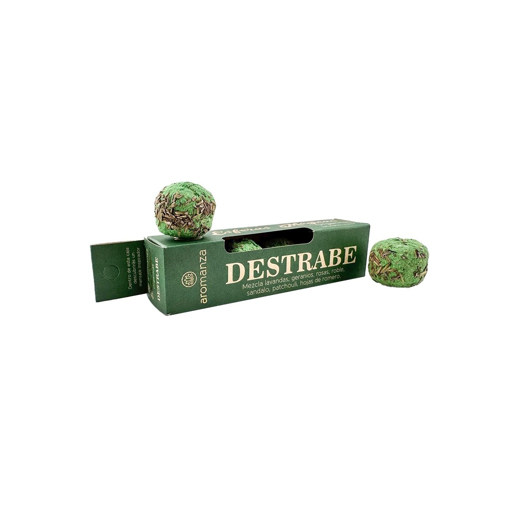 Esferas Mágicas Destrabe 100% Orgánicas de Defumación Intensa