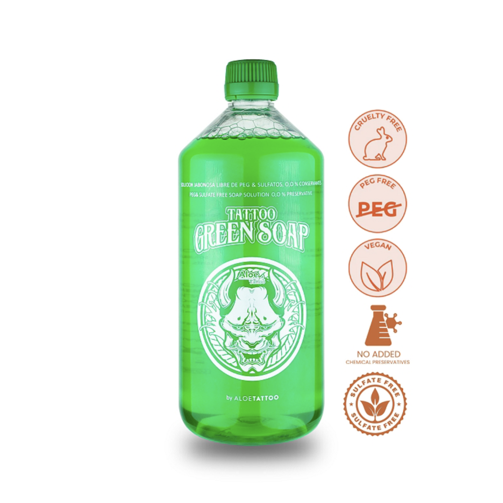 Green Soap Aloe Tattoo 1L (+ALANTOINE)