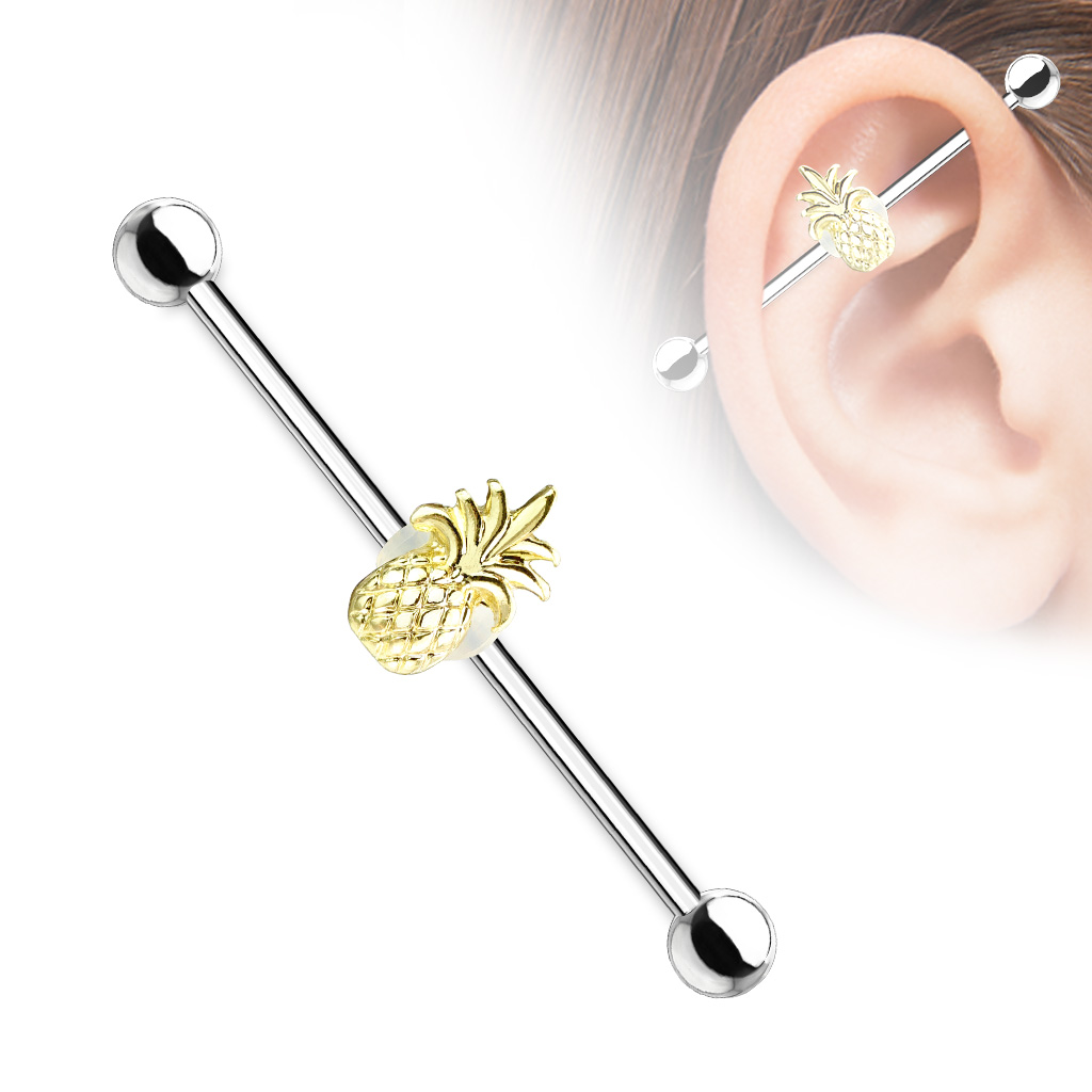 Barbell Industrial con Piña
