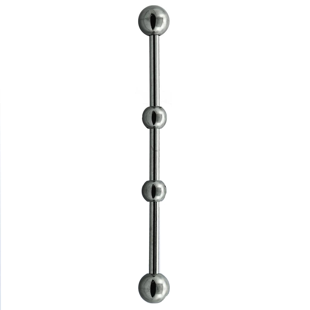 Barbell Industrial con Bolitas