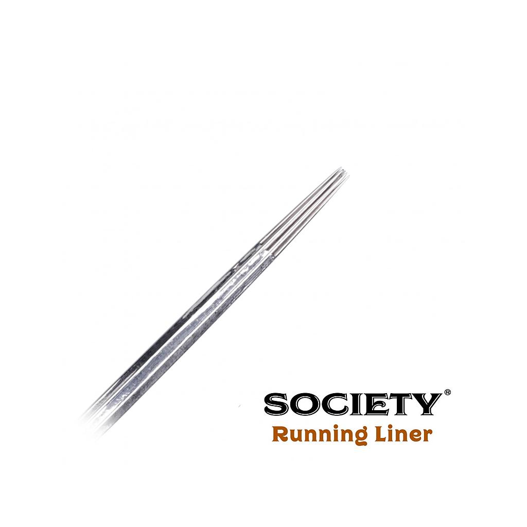 Agujas Society Premium Needle - 14 Running Liner (0.30) (50 Unidades)