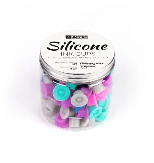 Cups de Silicona Colores (100 Unidades)