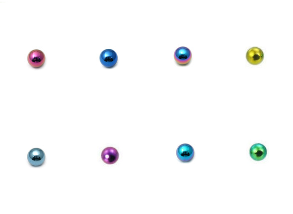 Bola de Titanio en Colores 1.2mm