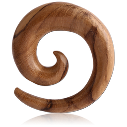 Dilatador Espiral de Madera de Teca (10 mm)